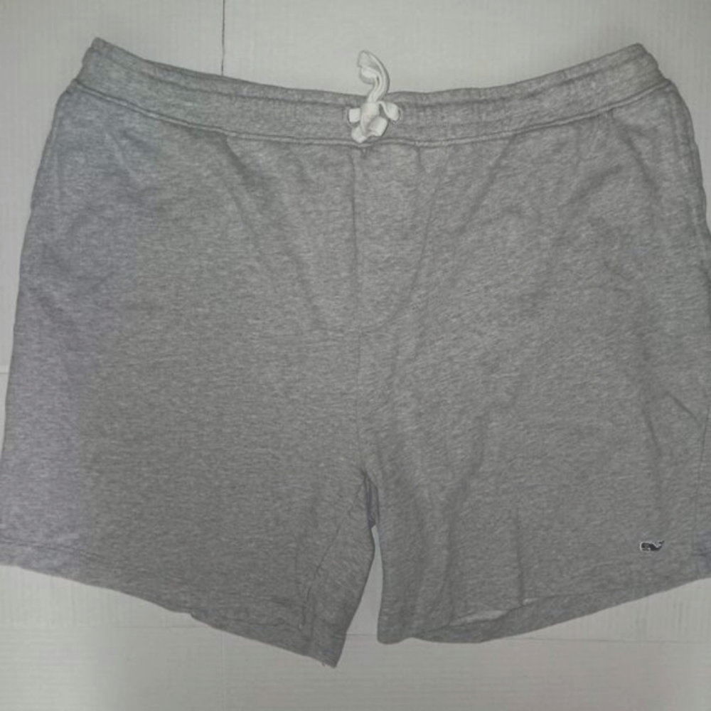 VINEYARD VINES COTTON BLEND ATHLETIC SWEAT SHORTS GRAY MEN'S XXL
